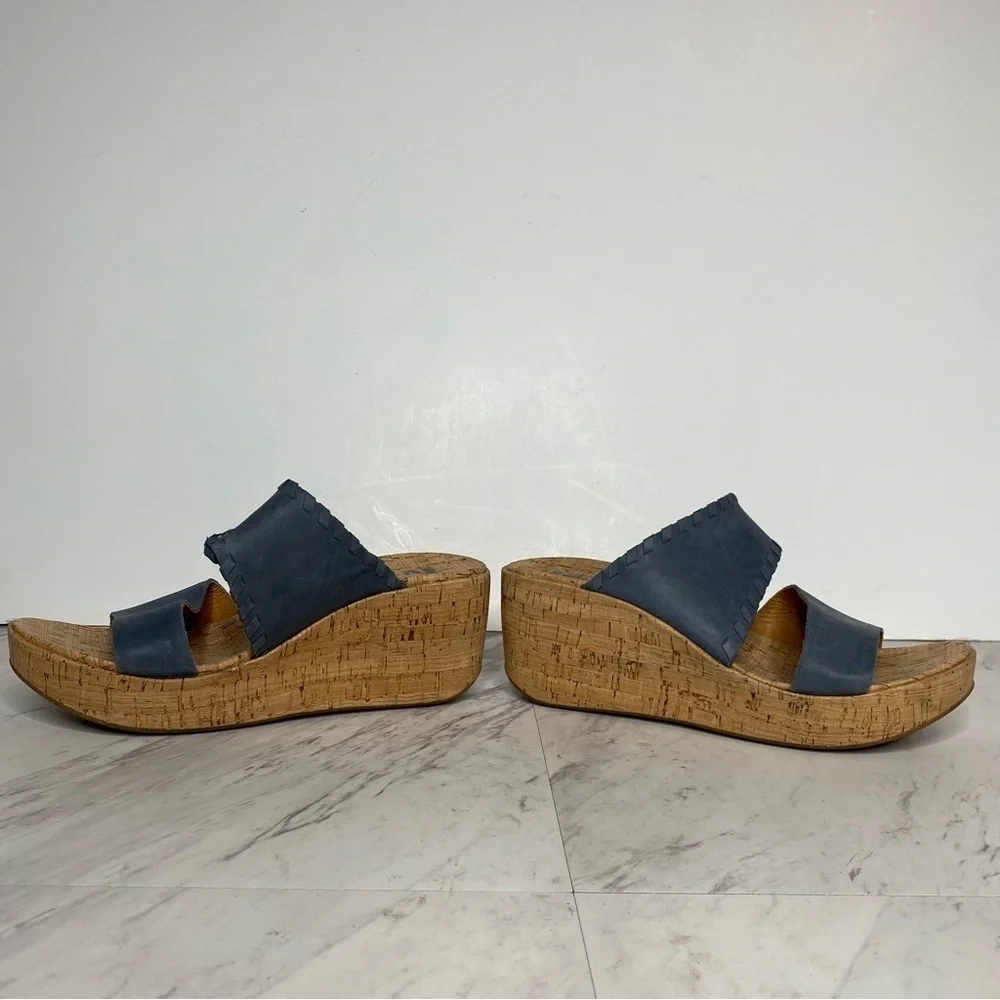 Korks Kendri Cork Wedge Sandal 8M